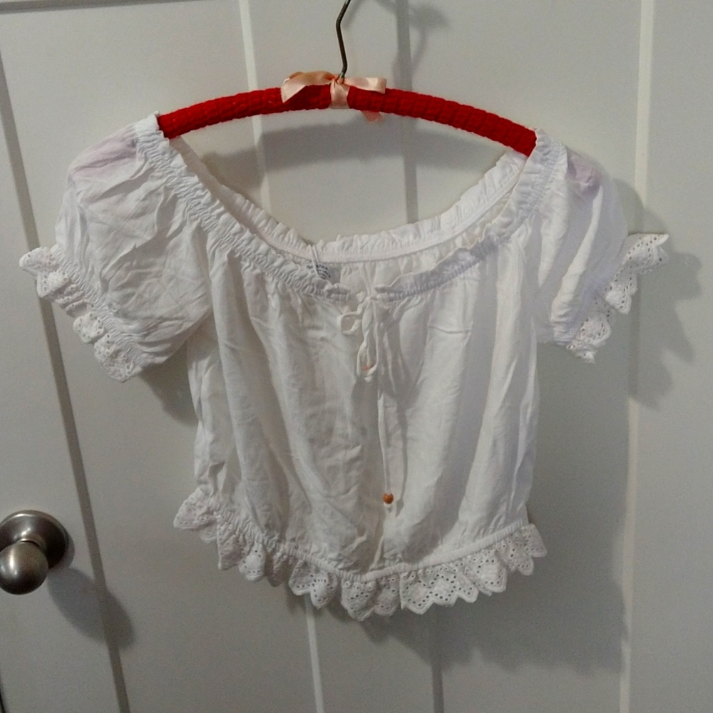 Off the Shoulder Bershka Top